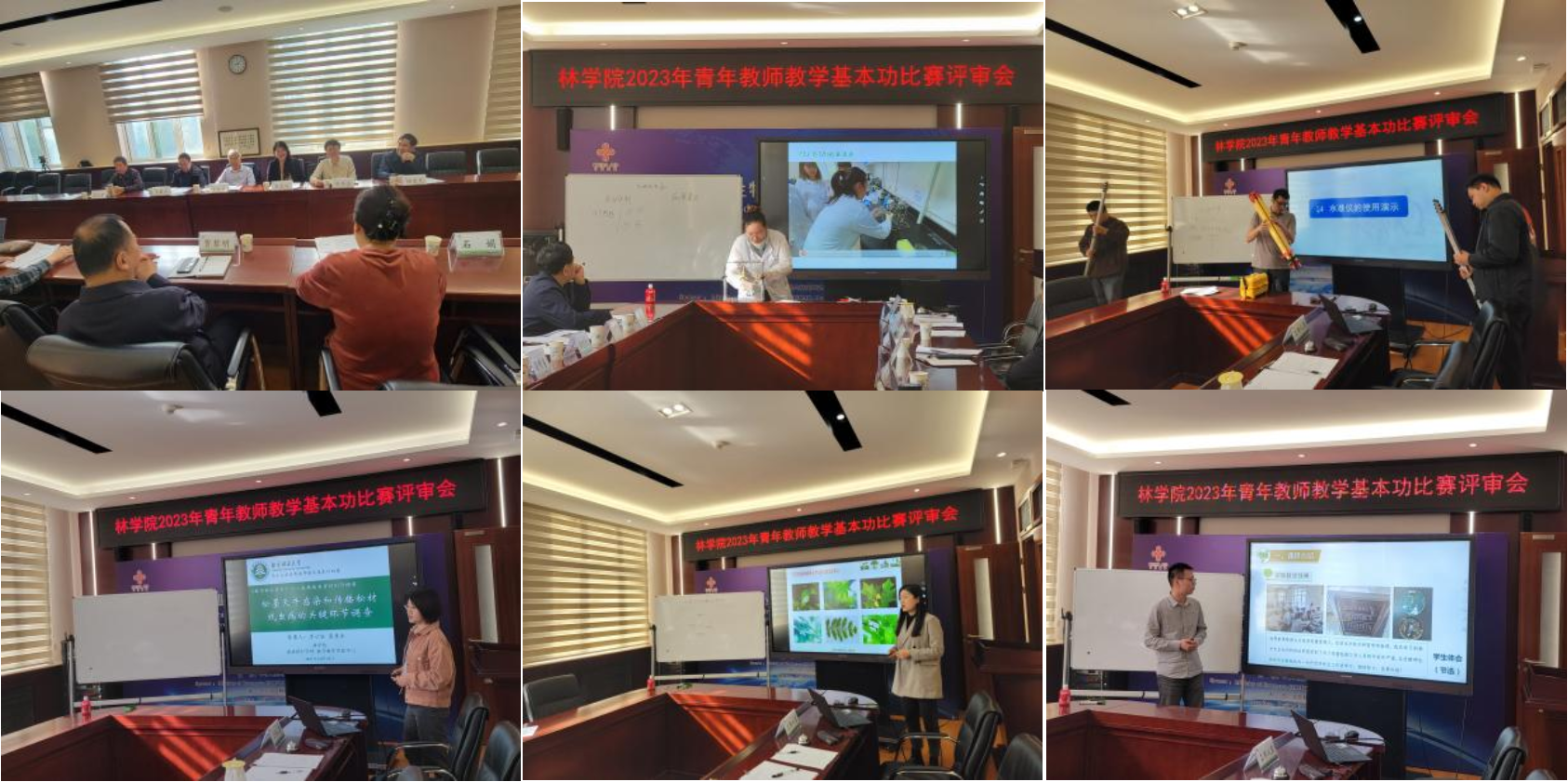 林学院举办第十九届青年教师教学基本功比赛