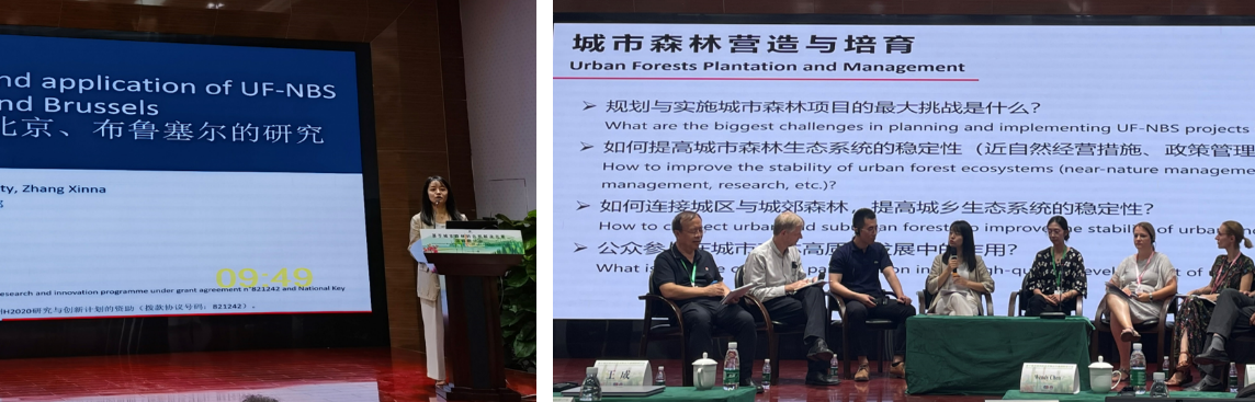林学院师生参加基于城市森林的自然解决方案国际研讨会