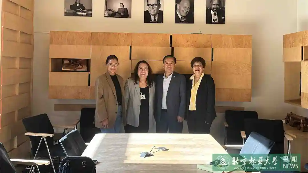 林学院教授应邀赴联合国粮农组织总部会谈 共商全球森林健康管理合作