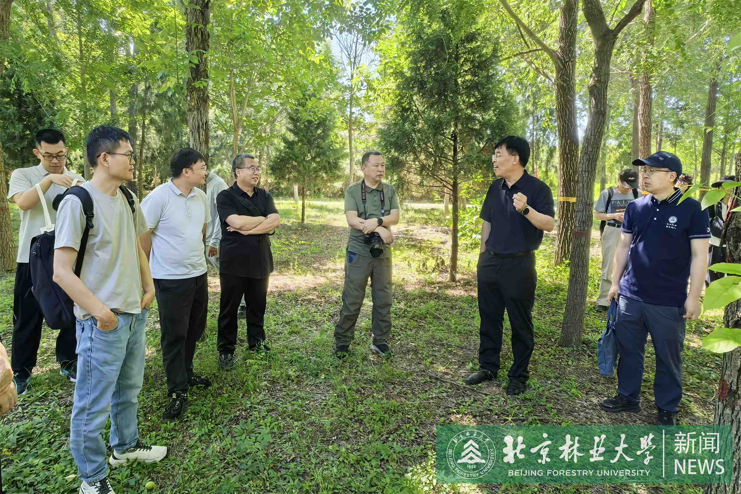 林学院赴雄安集团生态建设投资有限公司调研“千年秀林”